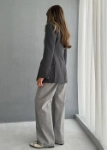 Picture of 7643 Grey Blazer For Women