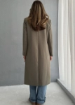 Picture of 7590 Olive Green Coat For Women