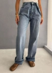 Picture of 7610 Light Blue Jeans Pants For Women